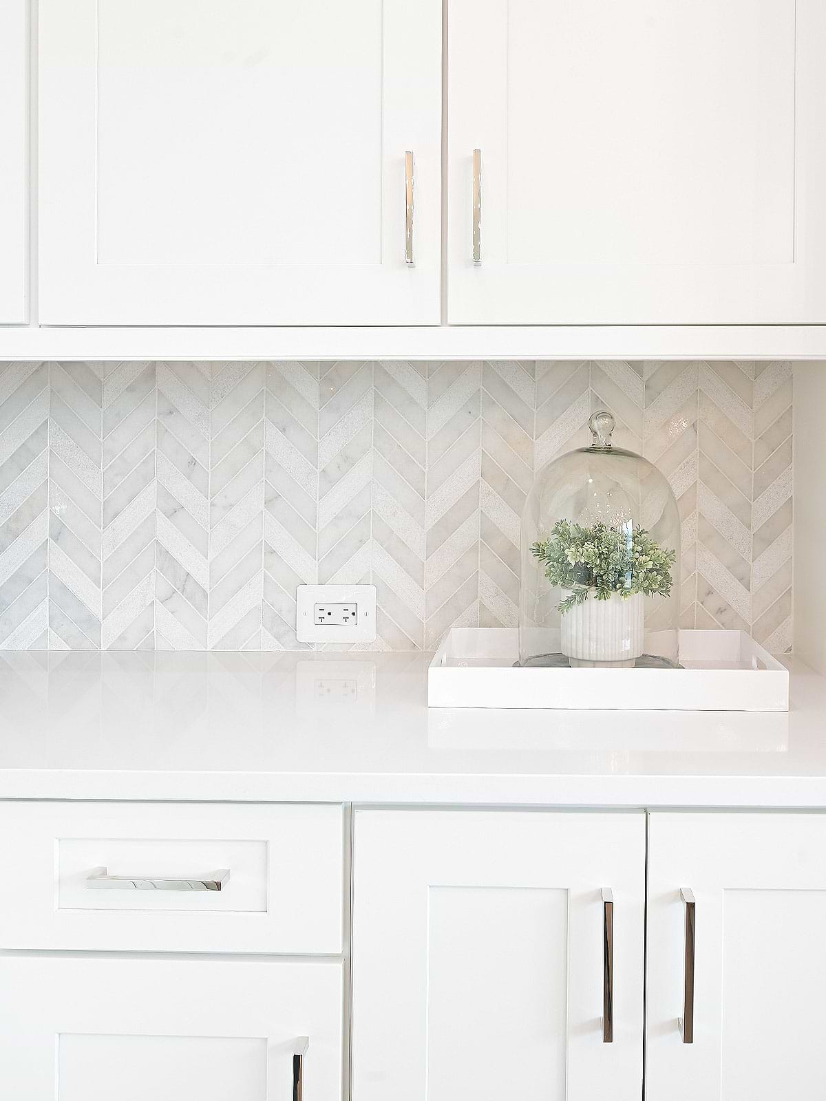 Marble Mosaic Tile Backsplash