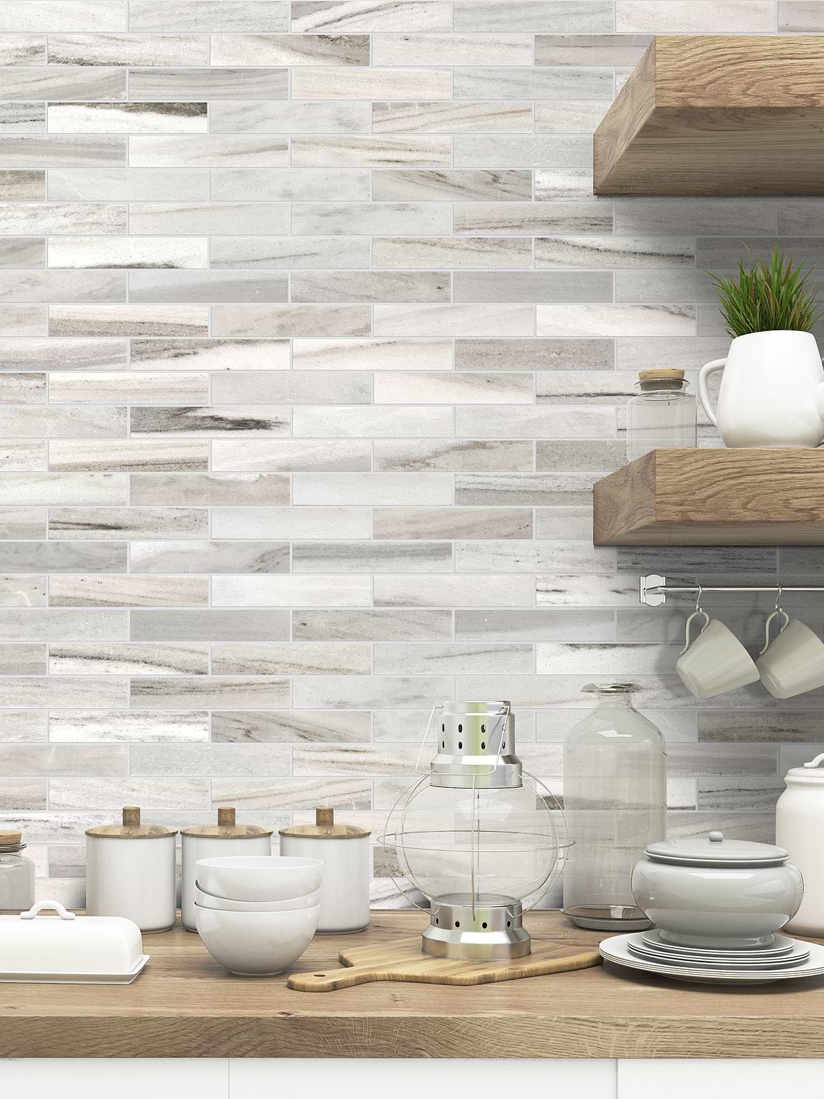 Marble Kitchen Backsplash Design Projects and Ideas