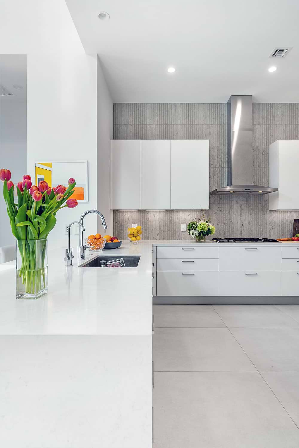 Limestone Backsplash Tile
