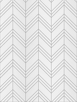 Large White Chevron Marble Backsplash Mosaic Tile BA6301 3