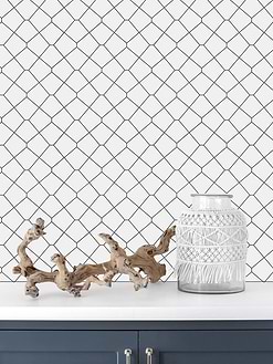 Modern Look White Marble Backsplash Mosaic Tile BA6308 1