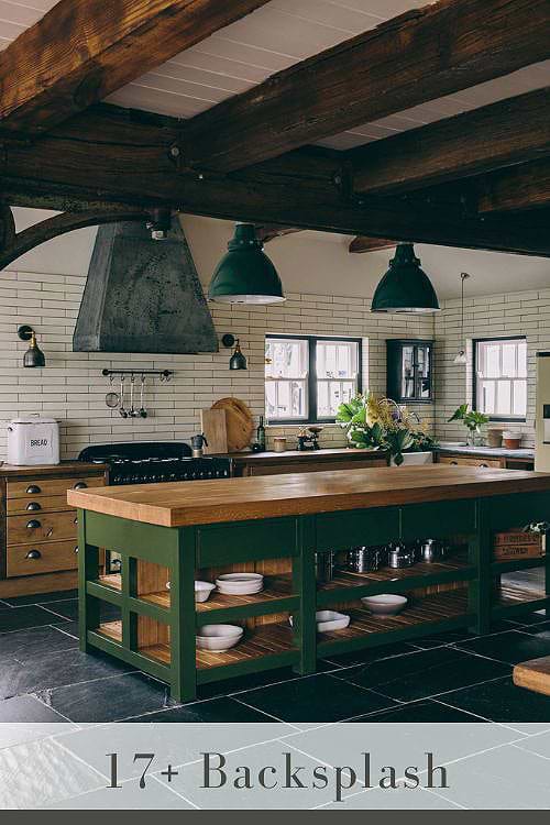 Cottage Kitchen Backsplash