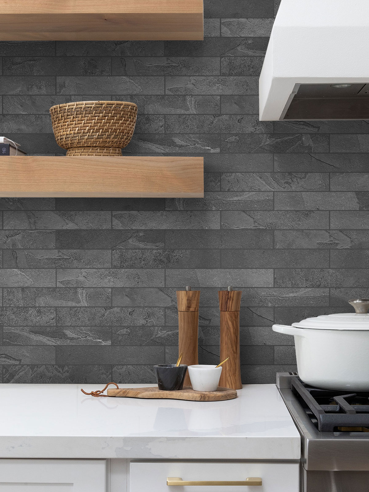 Black Kitchen Backsplash Tile Black Kitchen Backsplash Tile