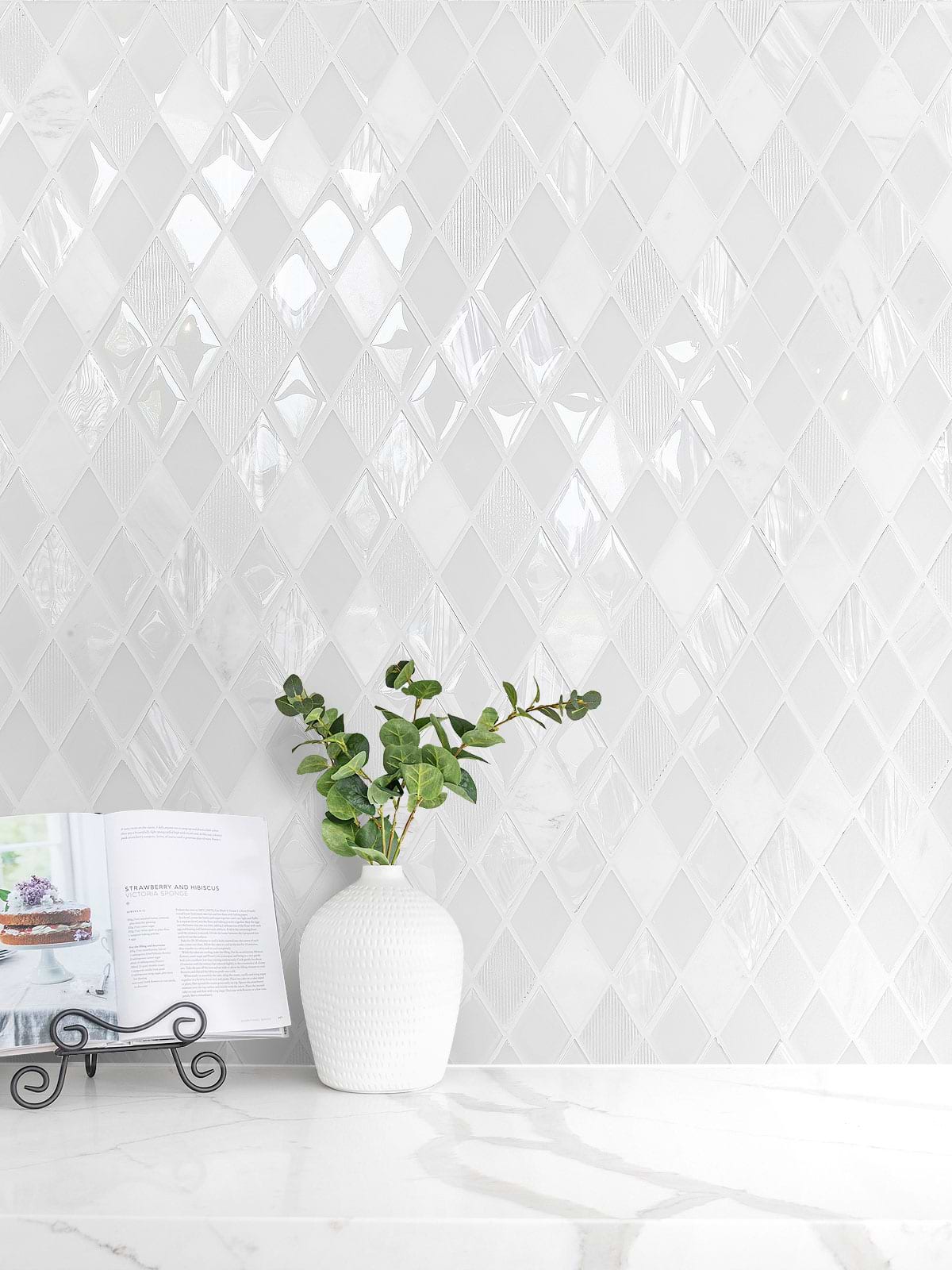 White Backsplash Tiles