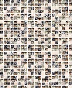 Beige Brown Glass Marble Backsplash Tile BA1163