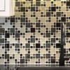 Beige Blue Black Glass Metal Kitchen Backsplash Tile BA1108