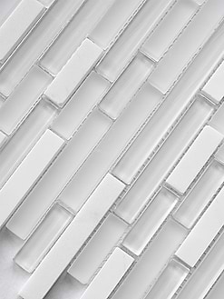 Modern White Marble Glass Kitchen Backsplash BA1012 3