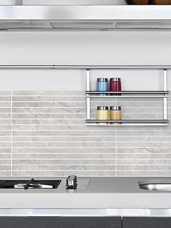 Gray countertop backsplash tile BA1038