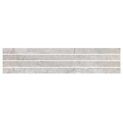 Modern gray limestone long backsplash tile BA1038