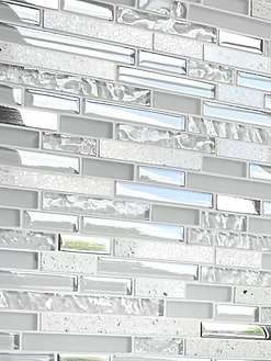 modern white glass quartz backsplash tile BA62038 2