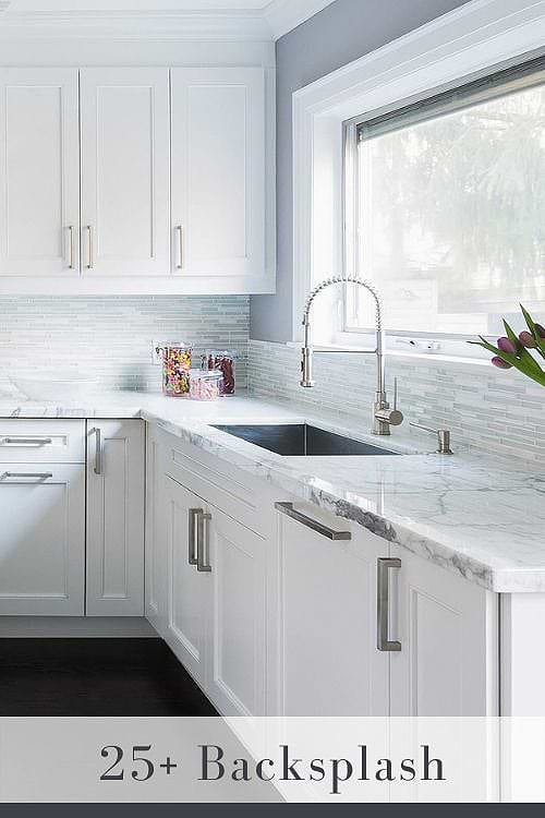 white modern backsplash ideas 2