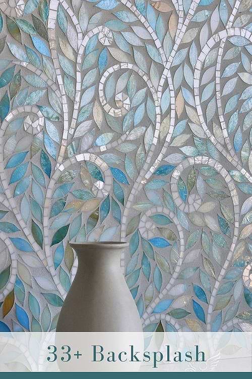 waterjet white gray mosaic tile 1