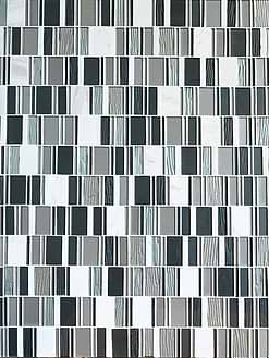 Gray Blue Silver Glass Marble Mosaic Backsplash Tile BA1191 1