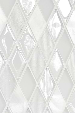 Elegant White Glass Marble Backsplash Tile BA62046 10