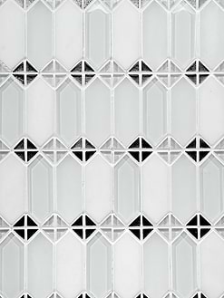 White Glass Marble Modern Backsplash Tile 6 BA62048