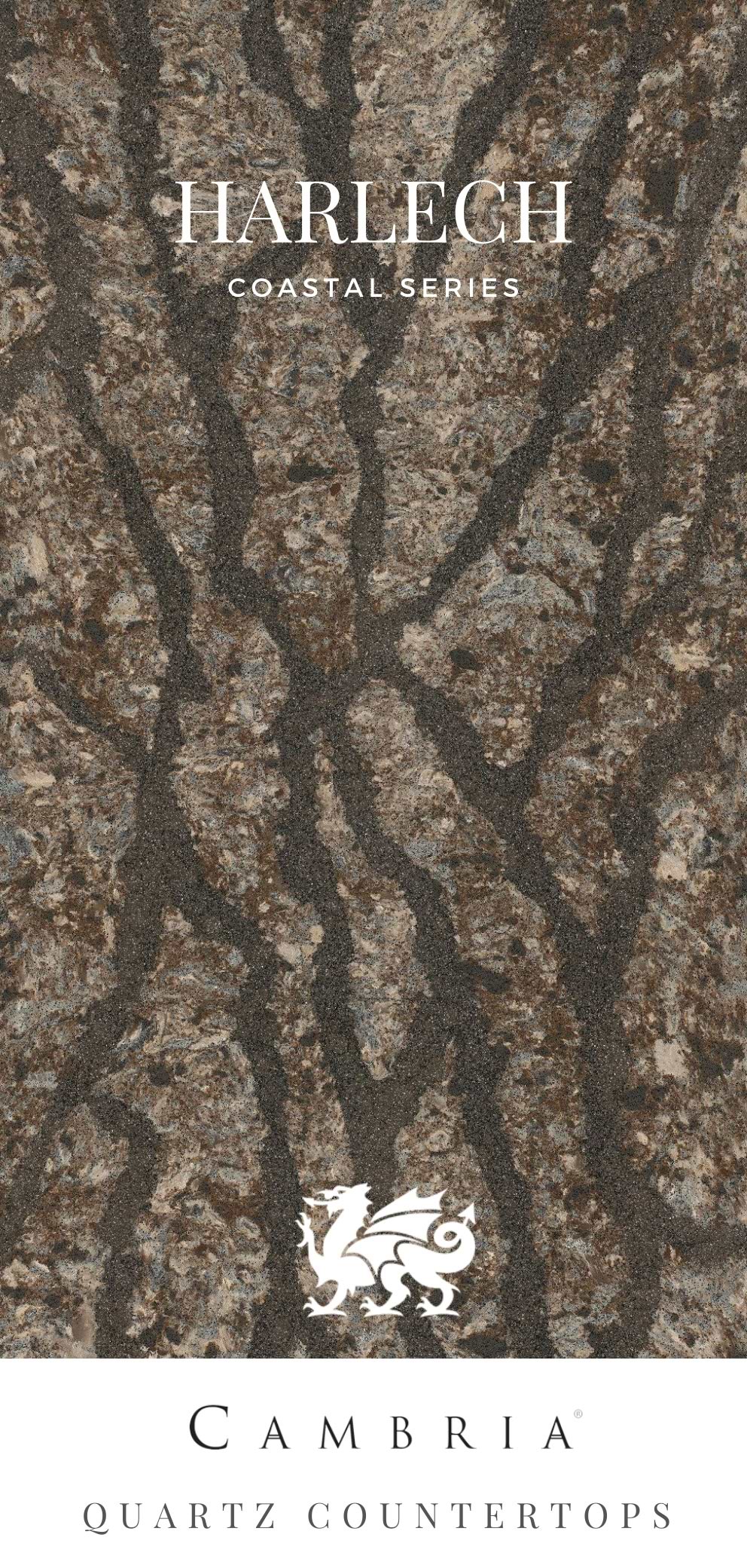 Cambria Quartz Countertop Color Harlech #cambria #cambriacolor #cambriacolors #cambriacountertop #cambriakitchen #cambriacolors #cambriacountertop #cambriaidea #quartzcountertop #quartzcolors