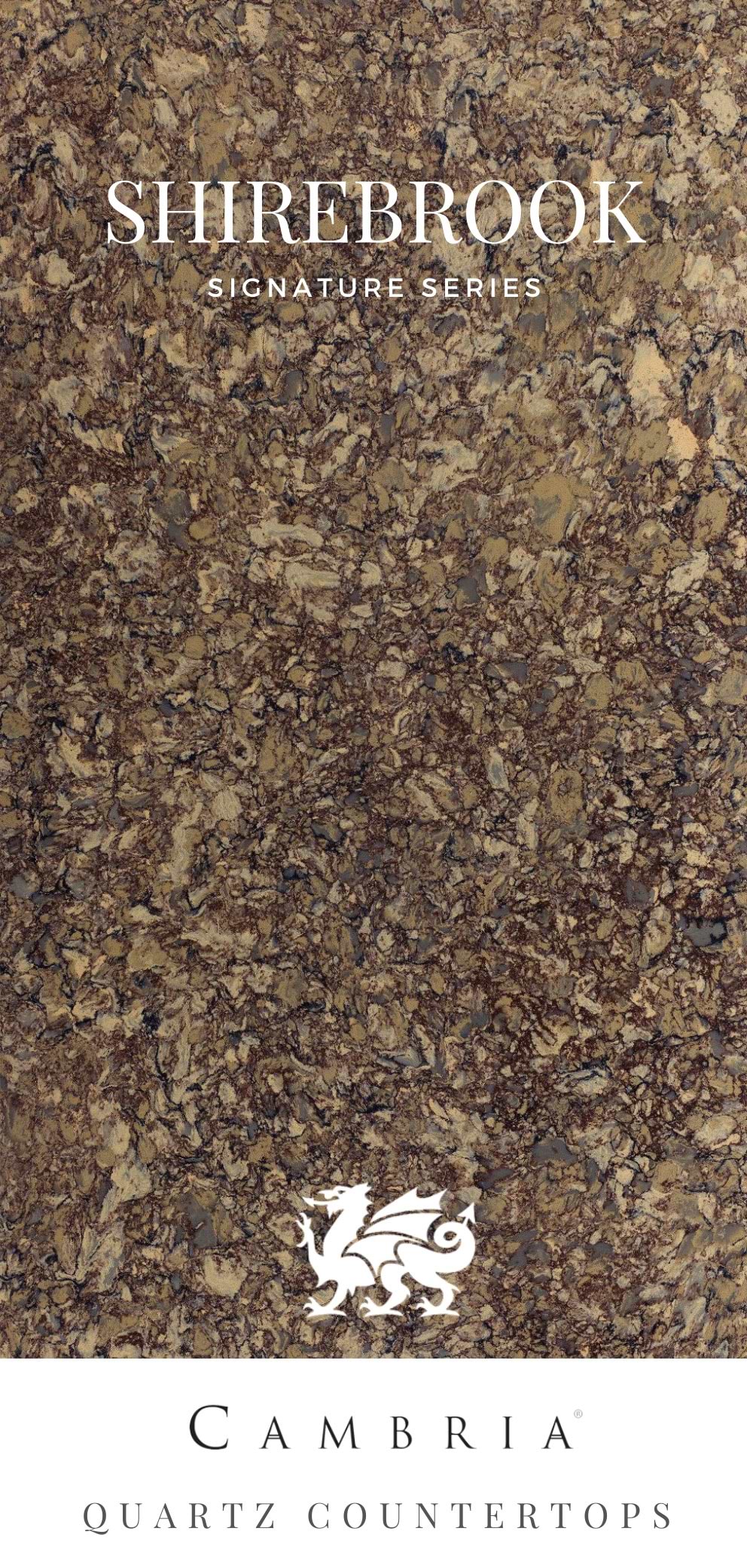 Cambria Quartz Countertop Color Shirebrook #cambria #cambriacolor #cambriacolors #cambriacountertop #cambriakitchen #cambriacolors #cambriacountertop #cambriaidea #quartzcountertop #quartzcolors