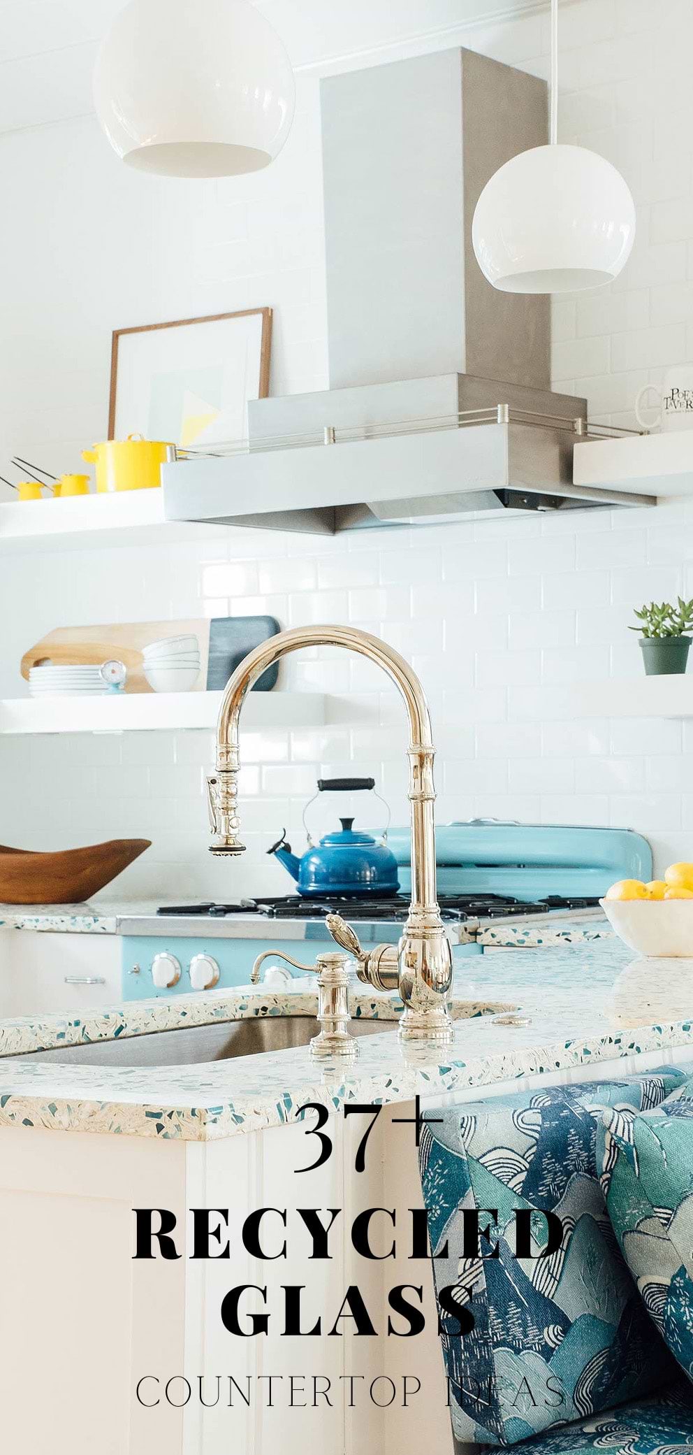 Recycled Glass Countertop #recycledcountertop #recycledglasscountertop #recycledglasscountertopkitchen #recycledcountertops #recycledcountertopskitchen #ecocountertop