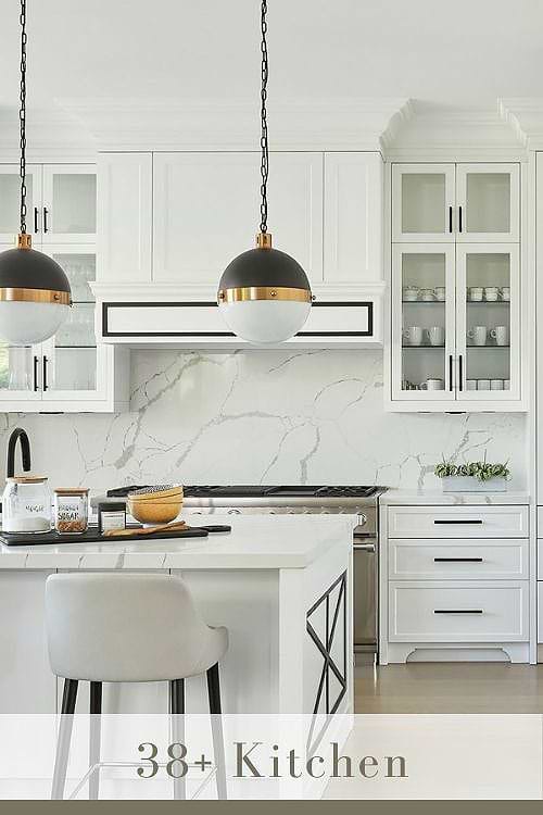all white kitchen