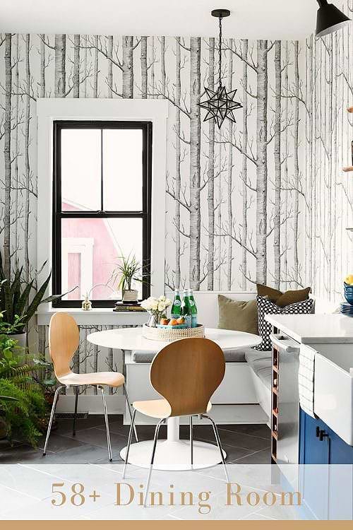 dining room wallpaper
