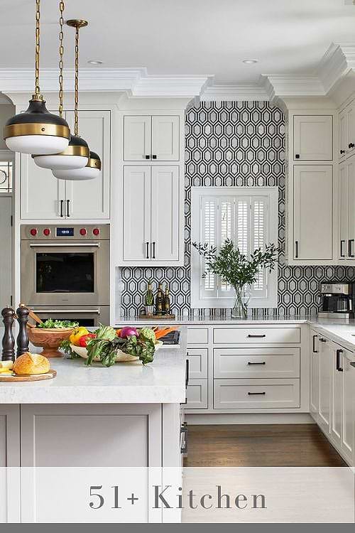 luxury modern kitchen