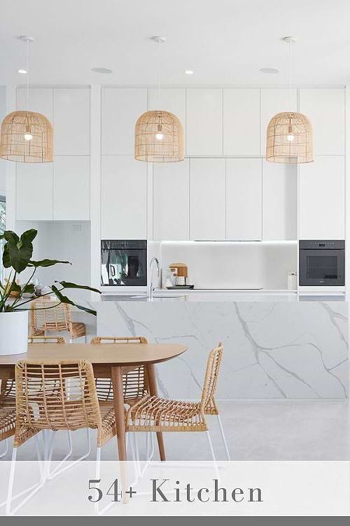 modern white kitchen