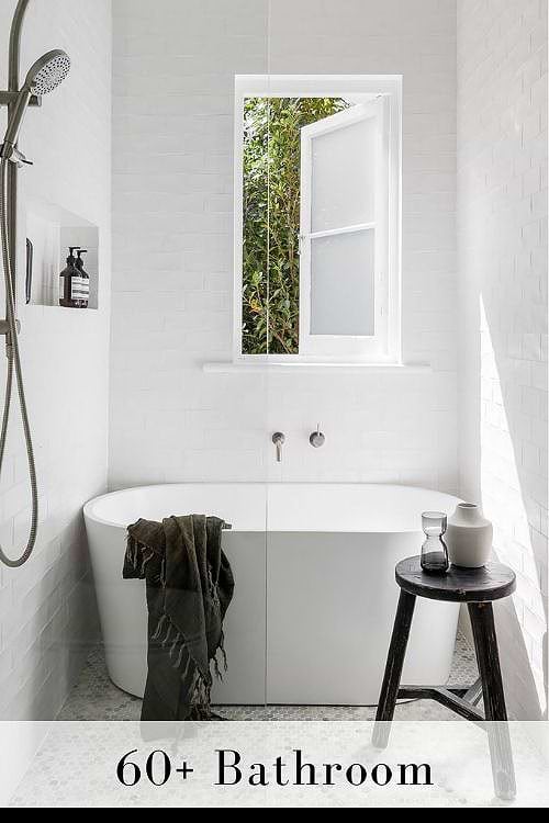 white bathroom