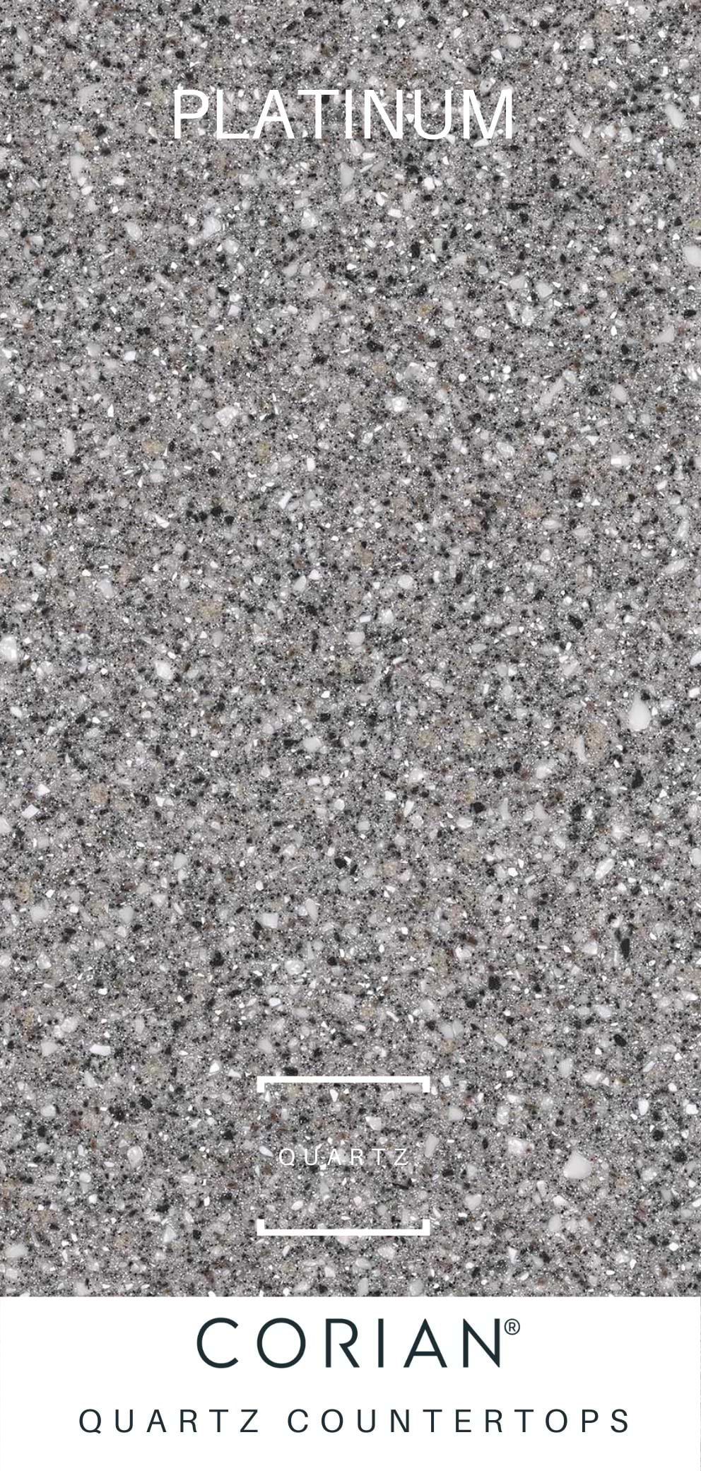 Corian Quartz Countertops Platinum