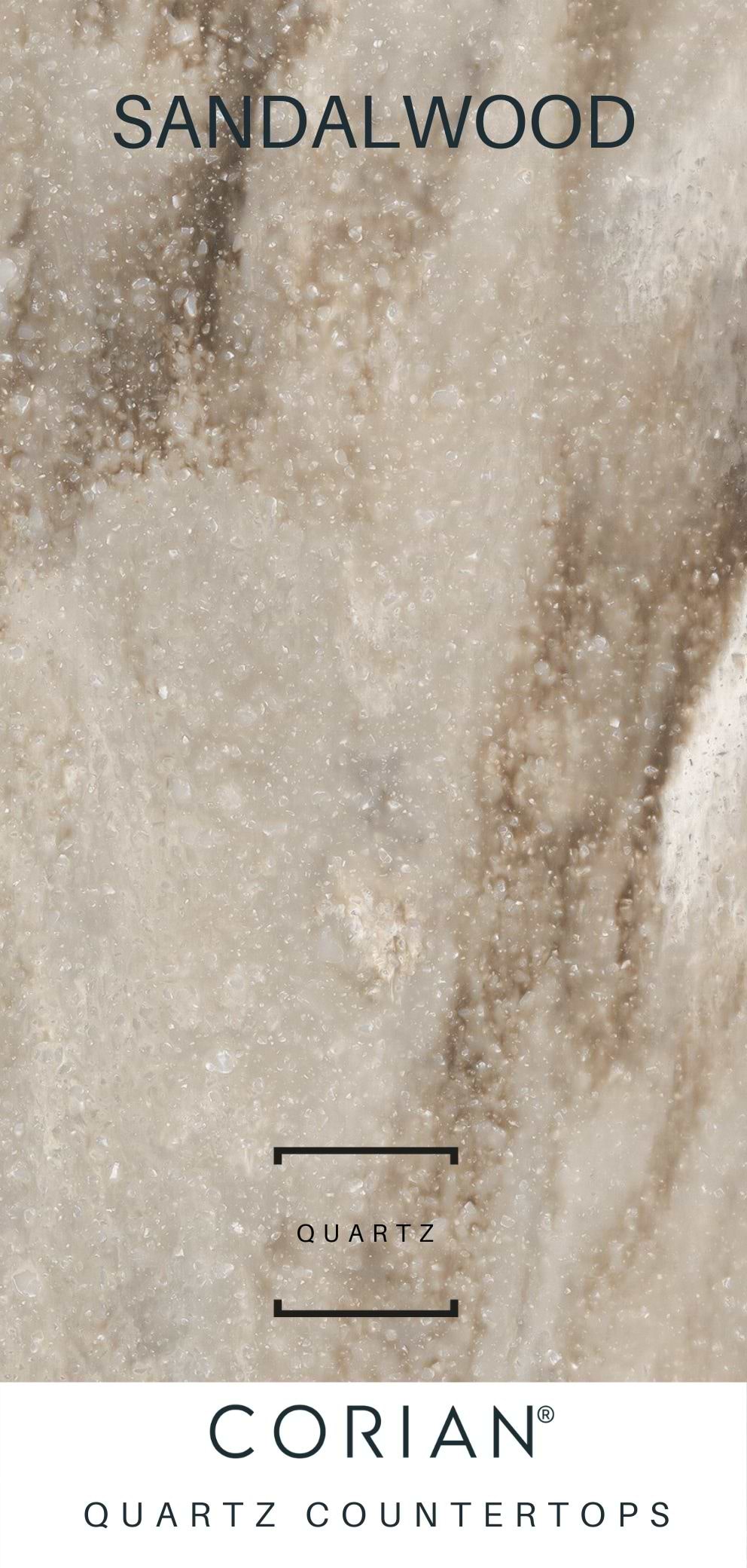 Corian Quartz Countertops Sandalwood