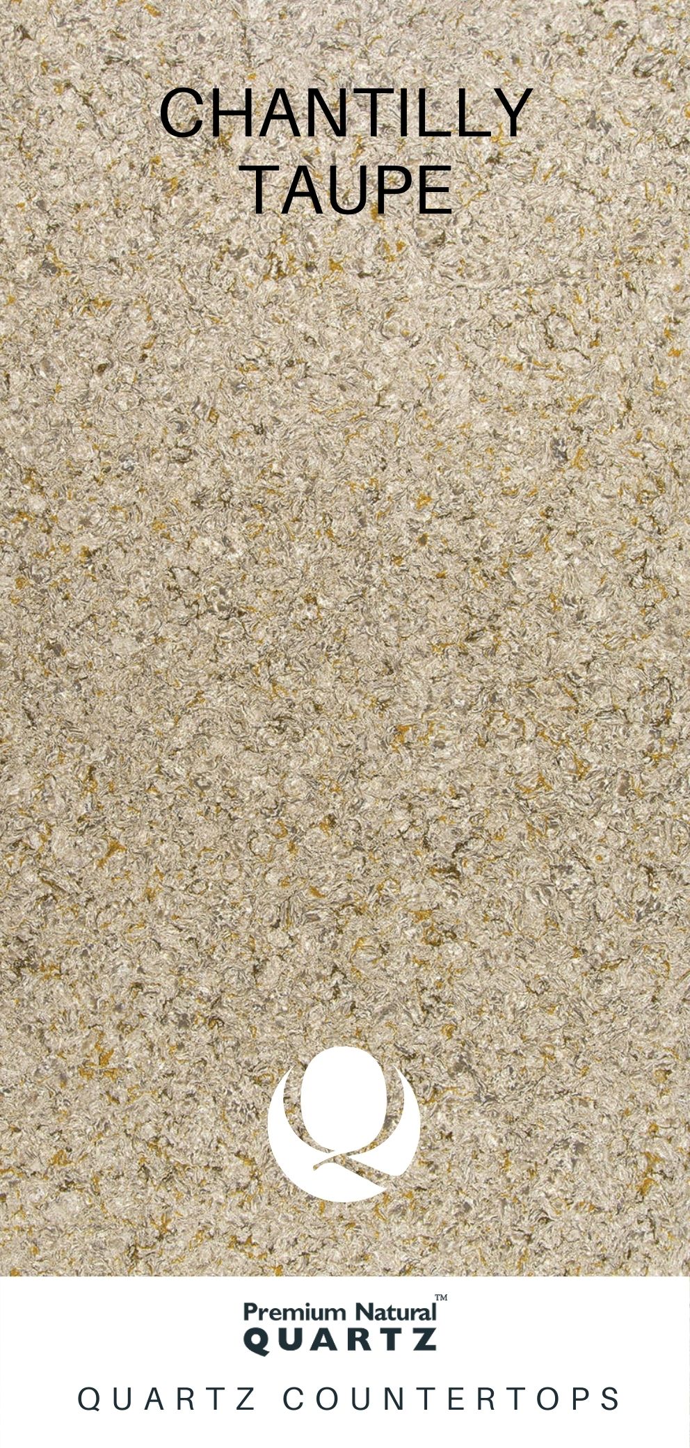 Premium Natural Quartz Chantilly Taupe