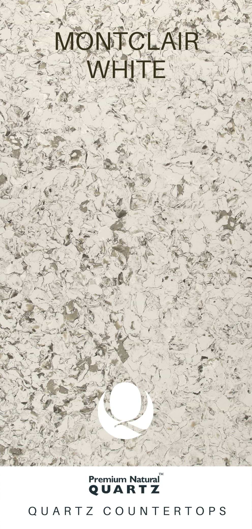Premium Natural Quartz Montclair White