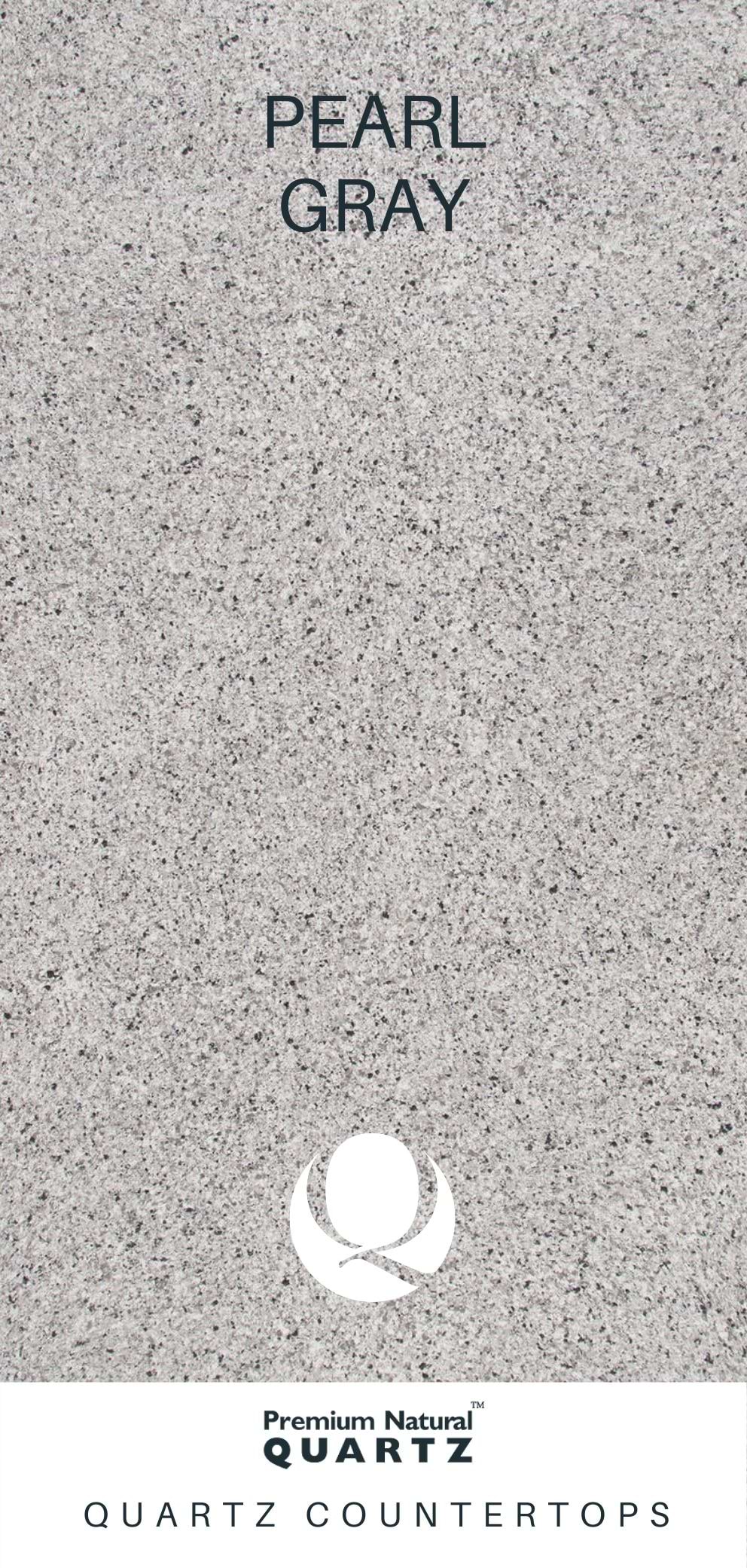 Premium Natural Quartz Pearl Gray