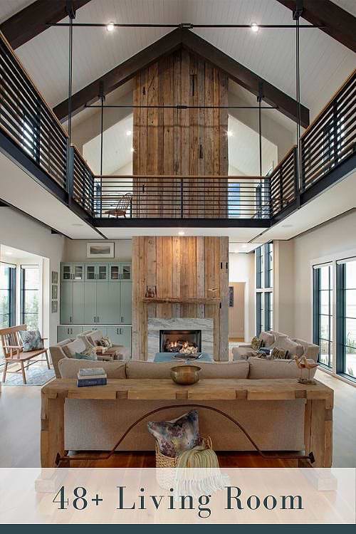 farmhouse living room cozy and welcoming farmhouse style