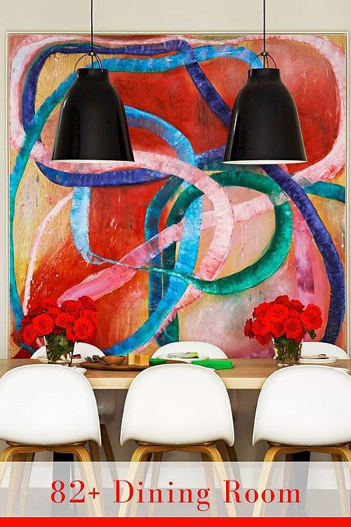 dining room art ideas colorful monochrome neutral and more