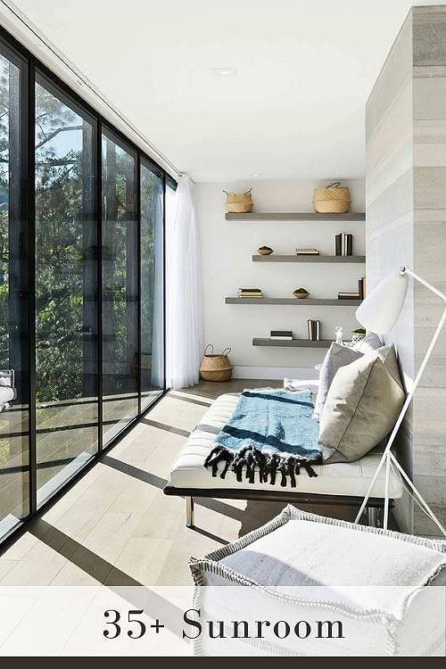 modern sunroom ideas enjoy the daylight with wide windows