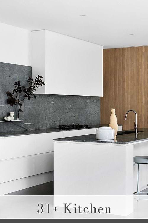Backsplash for White Cabinets and Granite Countertops