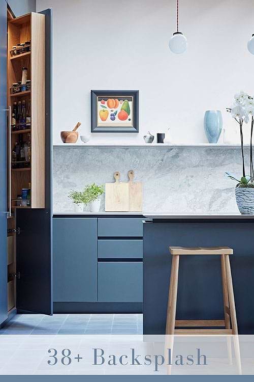 Slab Backsplash
