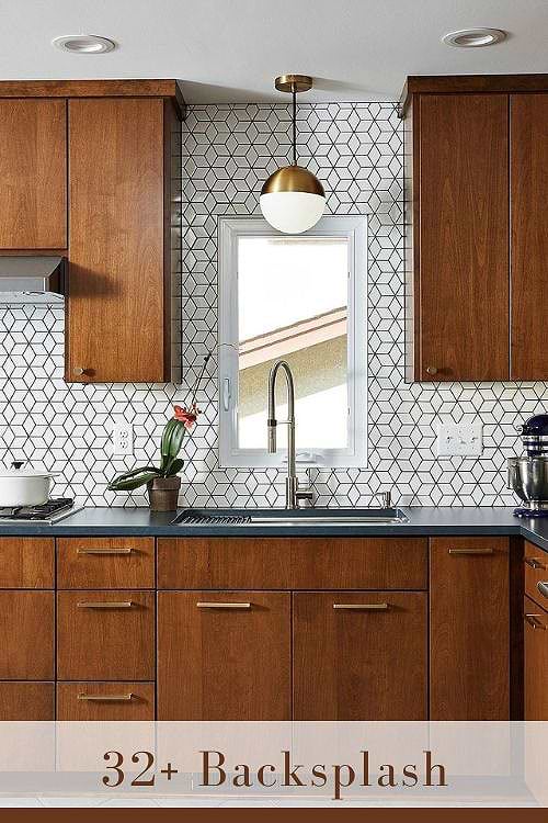 Honeycomb Backsplash