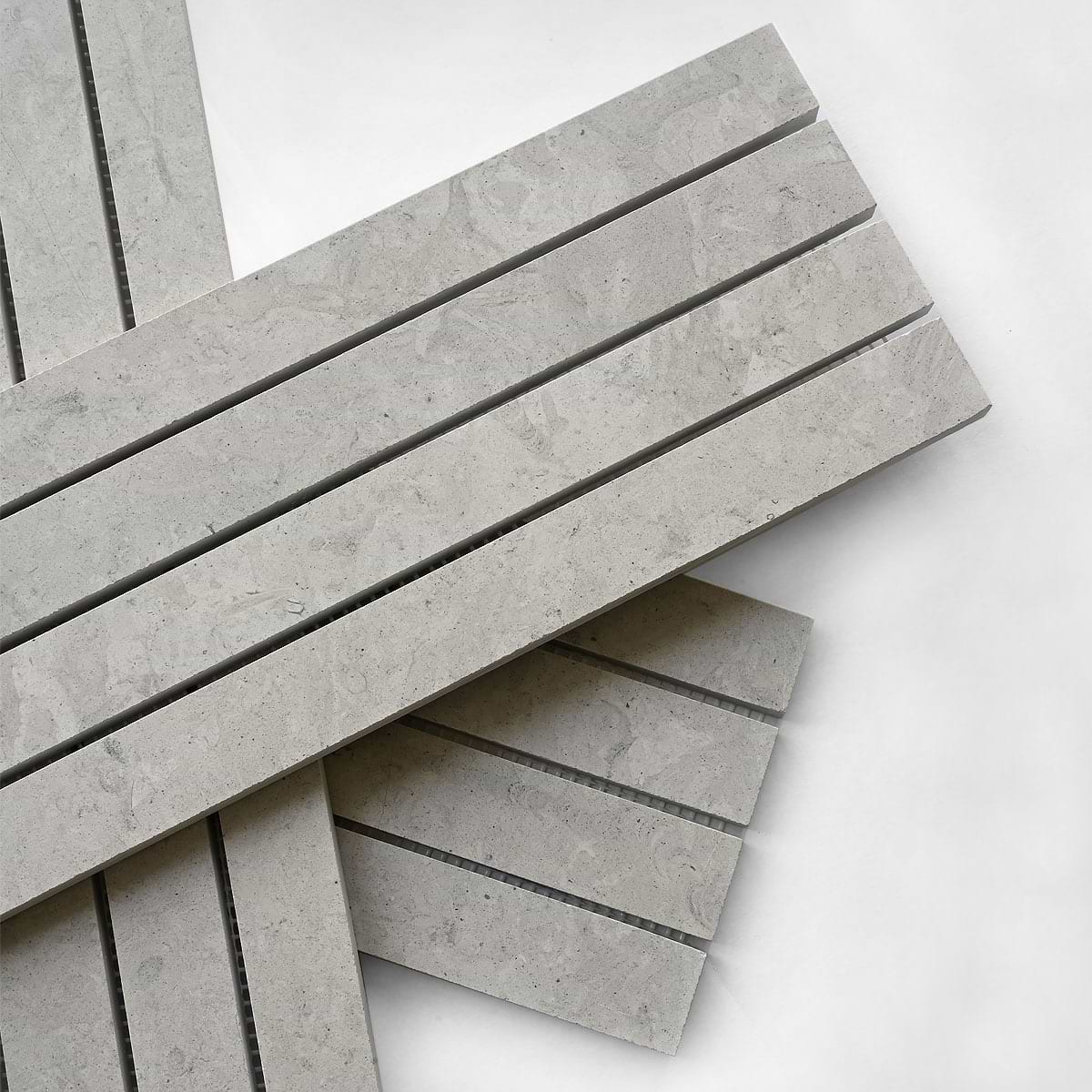 BA1038 limestone mosaic tile 1