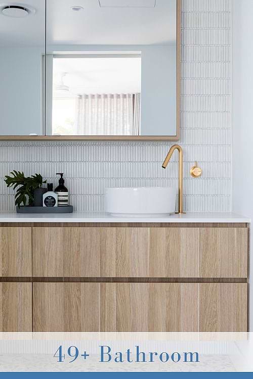 White Bathroom Backsplash