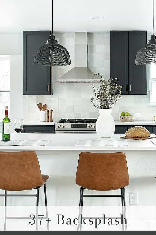 Zellige Tile Backsplash