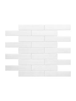 Modern White Subway Marble Backsplash Mosaic Tile BA6306 10