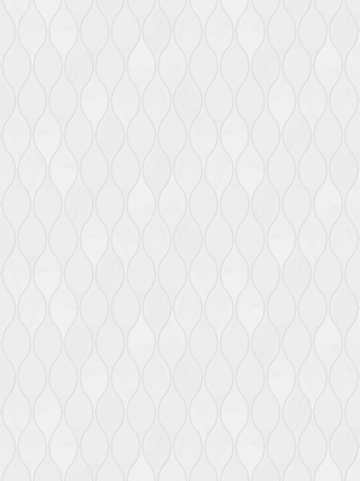White Marble Oval Backsplash Mosaic Tile BA7003 2