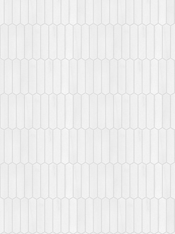White Marble Small Picket Design Backsplash Mosaic Tile BA6302 2