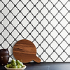 White black water jet luxury mosaic backsplash tile BA7004 1