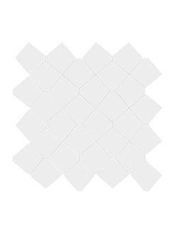 Modern Look White Marble Backsplash Mosaic Tile BA6308 6