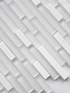 Modern White Marble Glass Kitchen Backsplash BA1012 4
