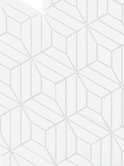 White Modern Marble Backsplash Mosaic Tile BA6307 4
