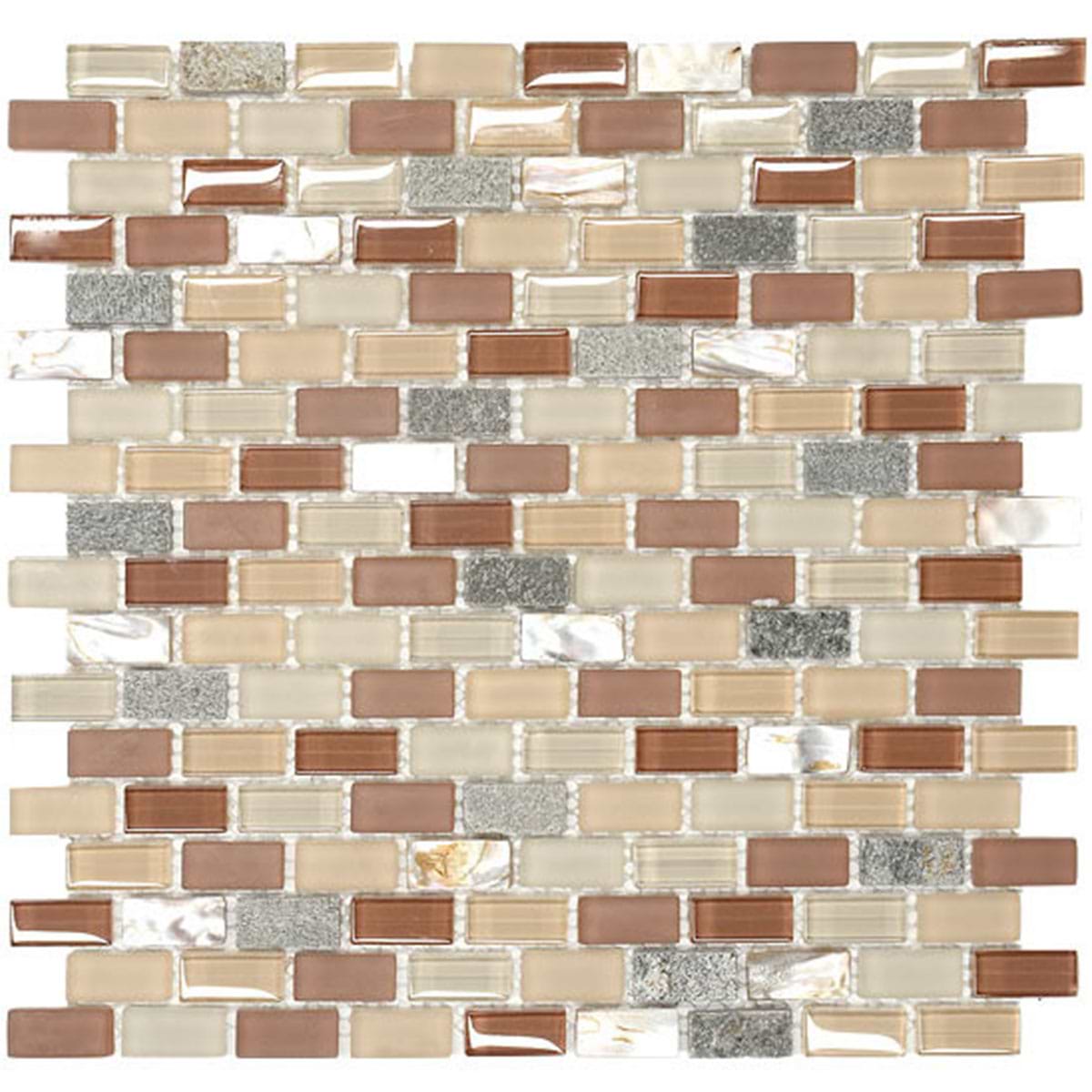 Beachy Brown Brown Beige Slate Shell BA1161 1