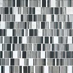 Gray Blue Silver Glass Marble Mosaic Backsplash Tile BA1191 5